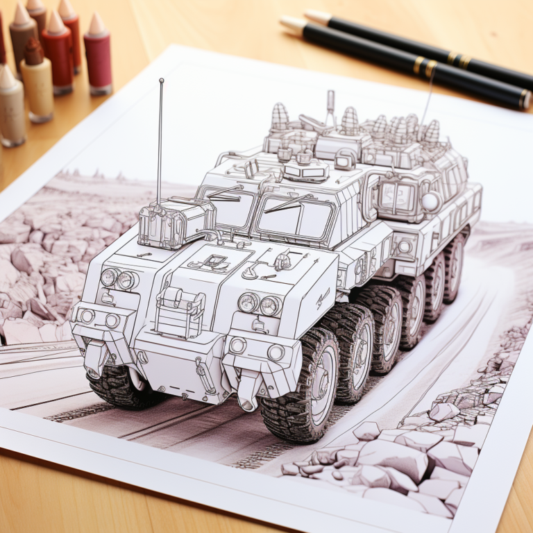 coloring page book techniques mediums