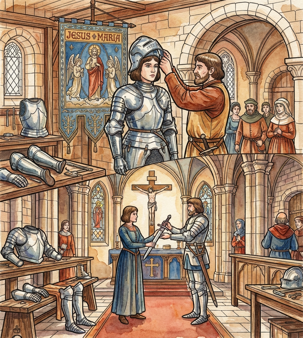Après — Jeanne d'Arc: le Livre de Coloriage