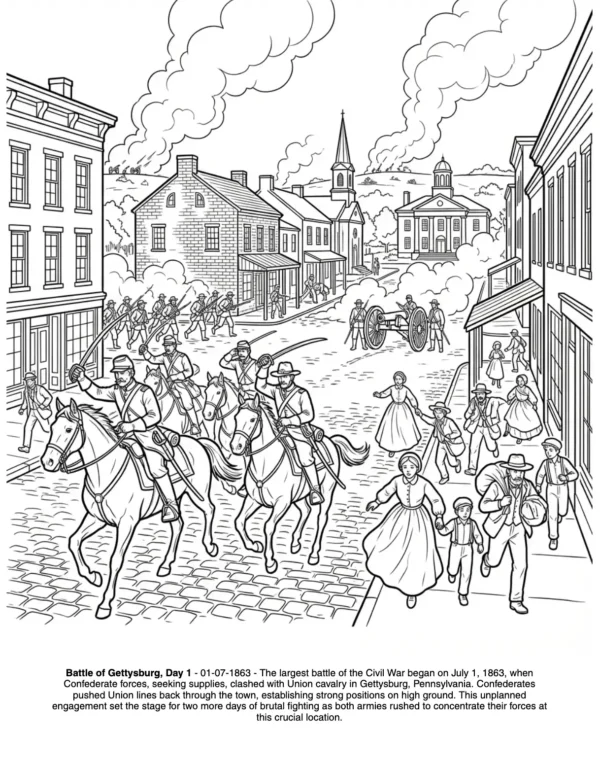 War of the Rebellion: the Coloring Book