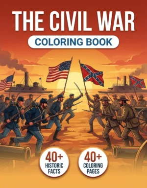 American Civil War Coloring Book