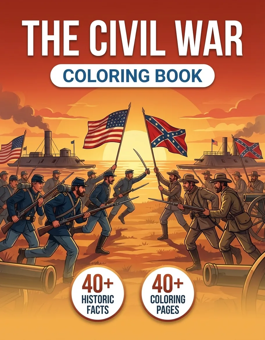 War of the Rebellion: the Coloring Book