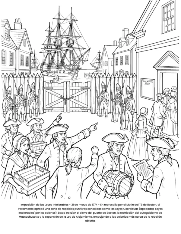 American Revolution FRONT COVER - Spanish