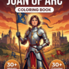 Coloring Book Joan of Arc. Coloring-Book-Joan-of-Arc