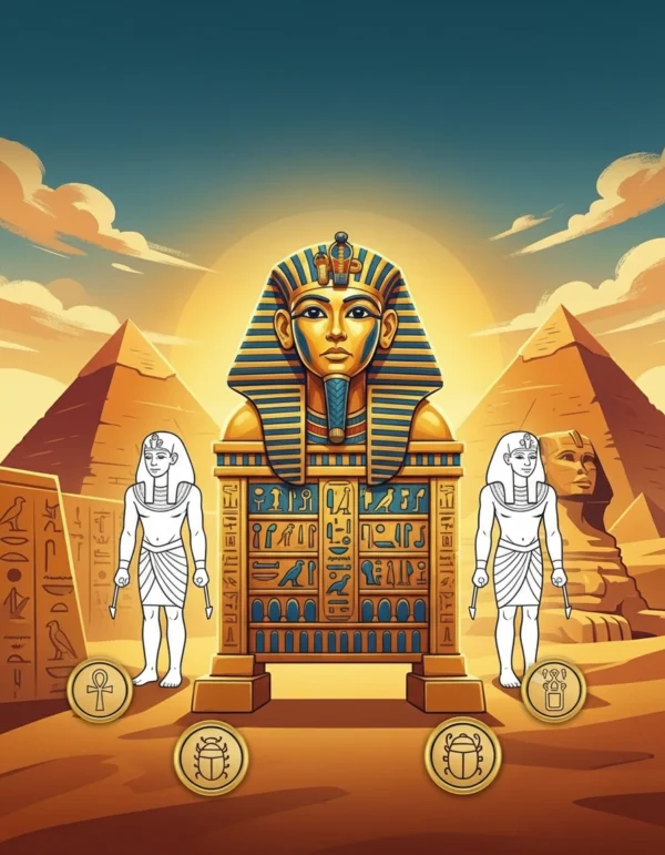 Tutankhamun: the Coloring Book