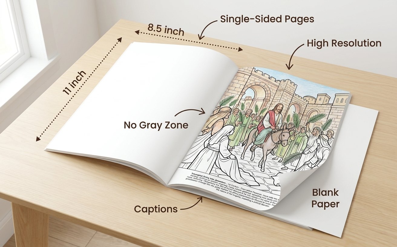 Jesus Christ: the Coloring Book — Digital PDF