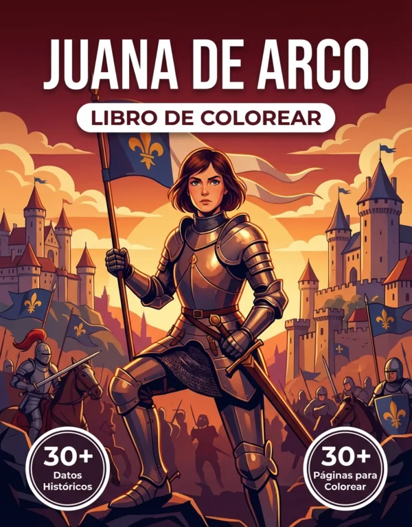 juana de arco colorear