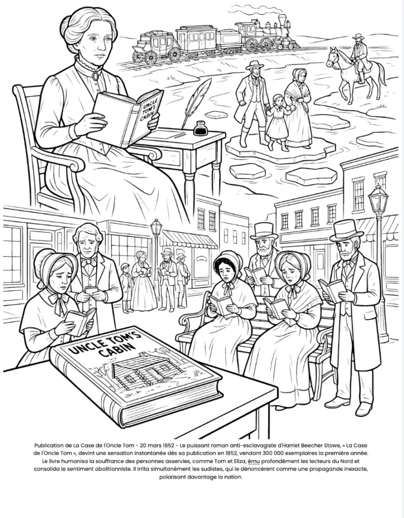 La Guerre de Sécession : le Livre de Coloriage coloring page preview
