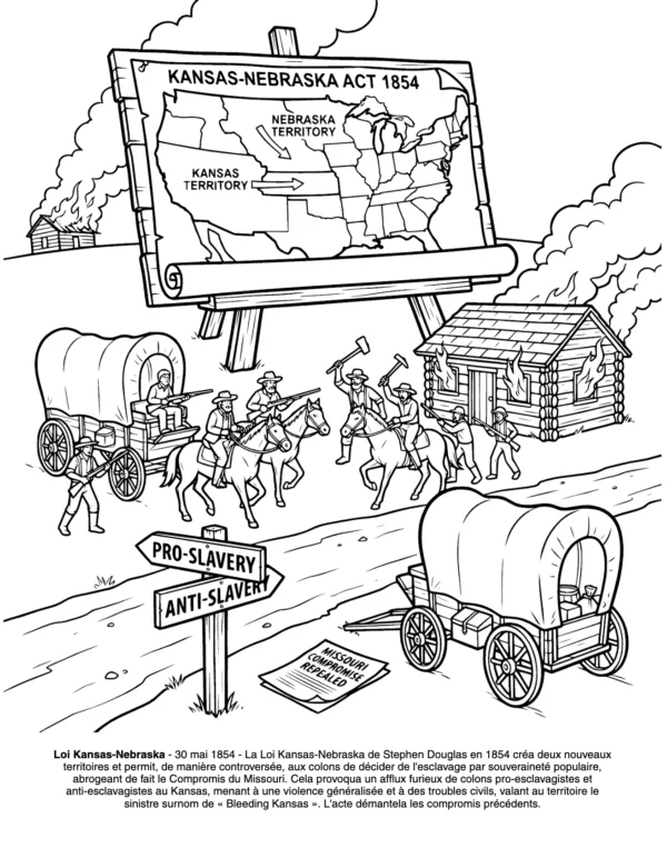 Guerre de Secession Livre Coloriage