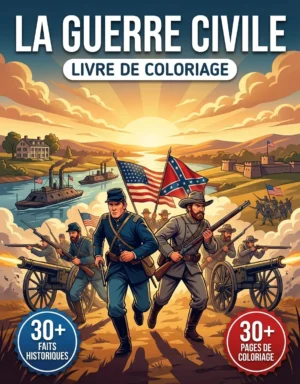Guerre de Secession Livre Coloriage