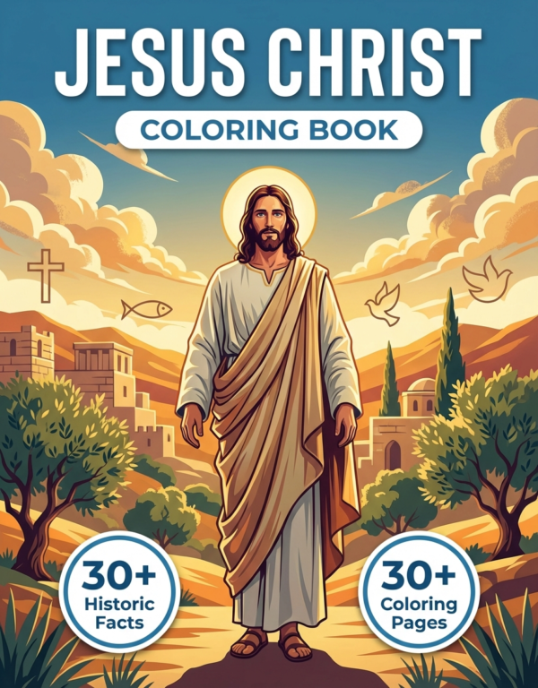 Jesus Christ Coloring Book