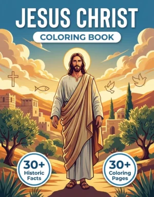 Jesus Christ Coloring Book