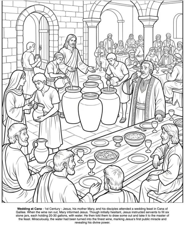 Jesus Christ Coloring Book