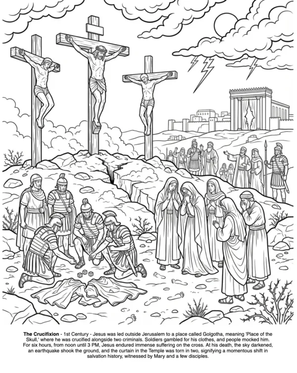 Jesus Christ Coloring Book