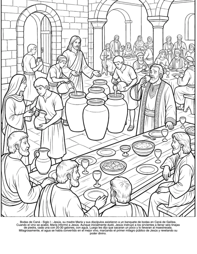 Jesucristo: el Libro de Colorear coloring page preview