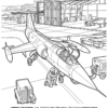 Jet Fighters Coloring Book