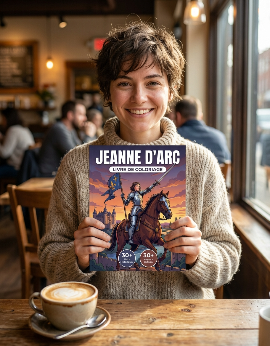 Parfait pour les passionnés d'histoire médiévale, les amateurs de coloriage adulte et tous ceux qu'inspirent les femmes remarquables