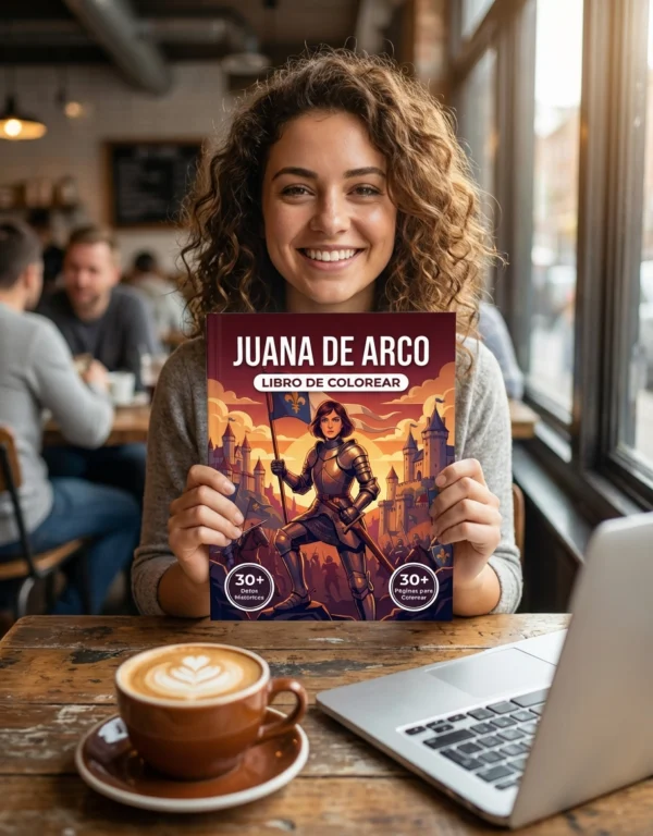 juana de arco colorear