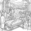 Revolution war coloring book