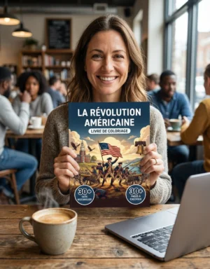 Livre coloriage revolution americaine