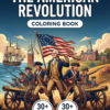Revolution war coloring book