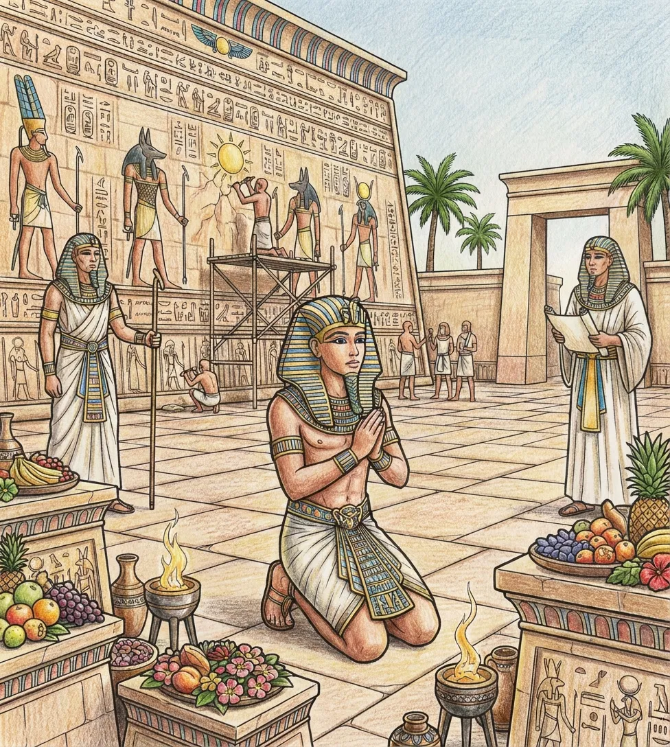 After — Tutankhamun: the Coloring Book
