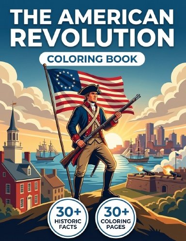 The Revolution War Coloring Book