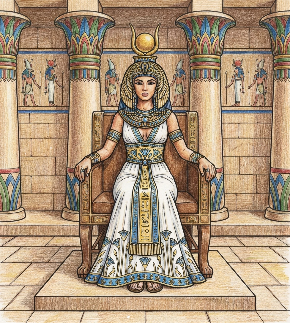 After — Cleopatra: the Coloring Book