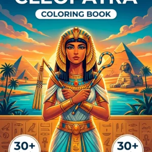 Cleopatra Coloring Book