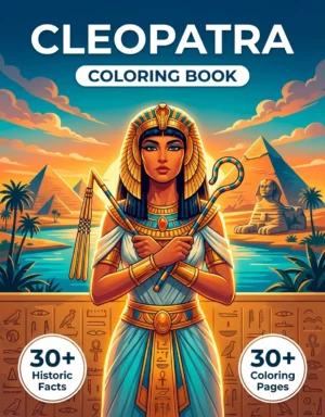 Cleopatra Coloring Book