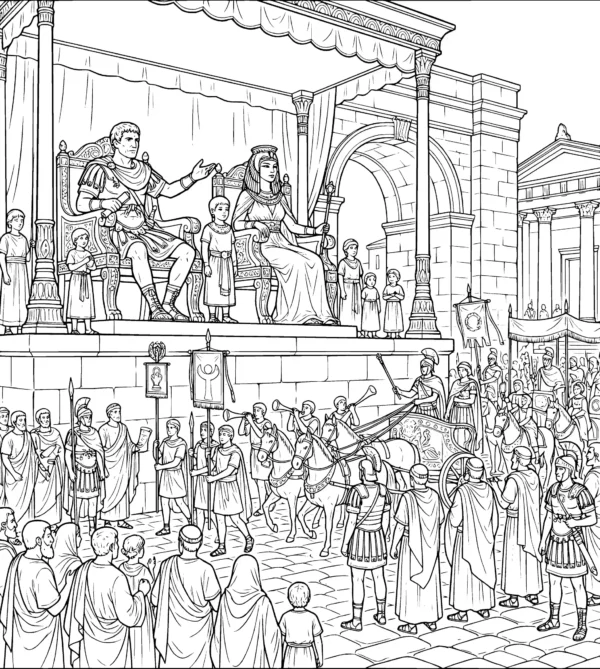 Cleopatra coloring book 23-The (4)