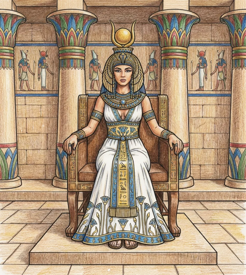 Después — Cleopatra: el Libro de Colorear