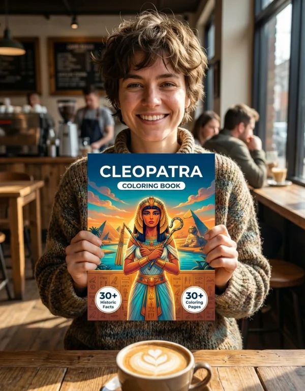 Person Coloring book - English(1) Cleopatra Coloring Book