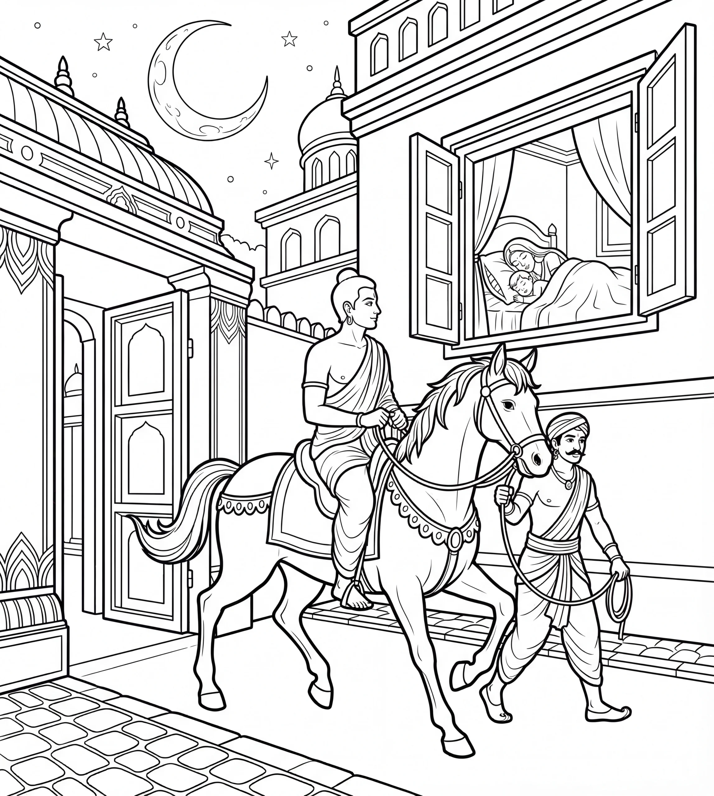 Avant — Gautama Bouddha: le Livre de Coloriage