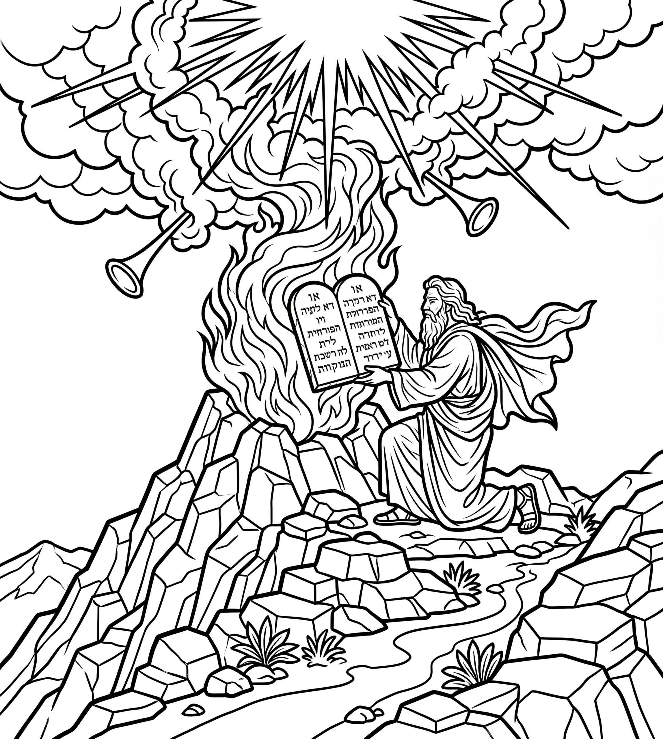 Antes — La Santa Biblia: el Libro de Colorear