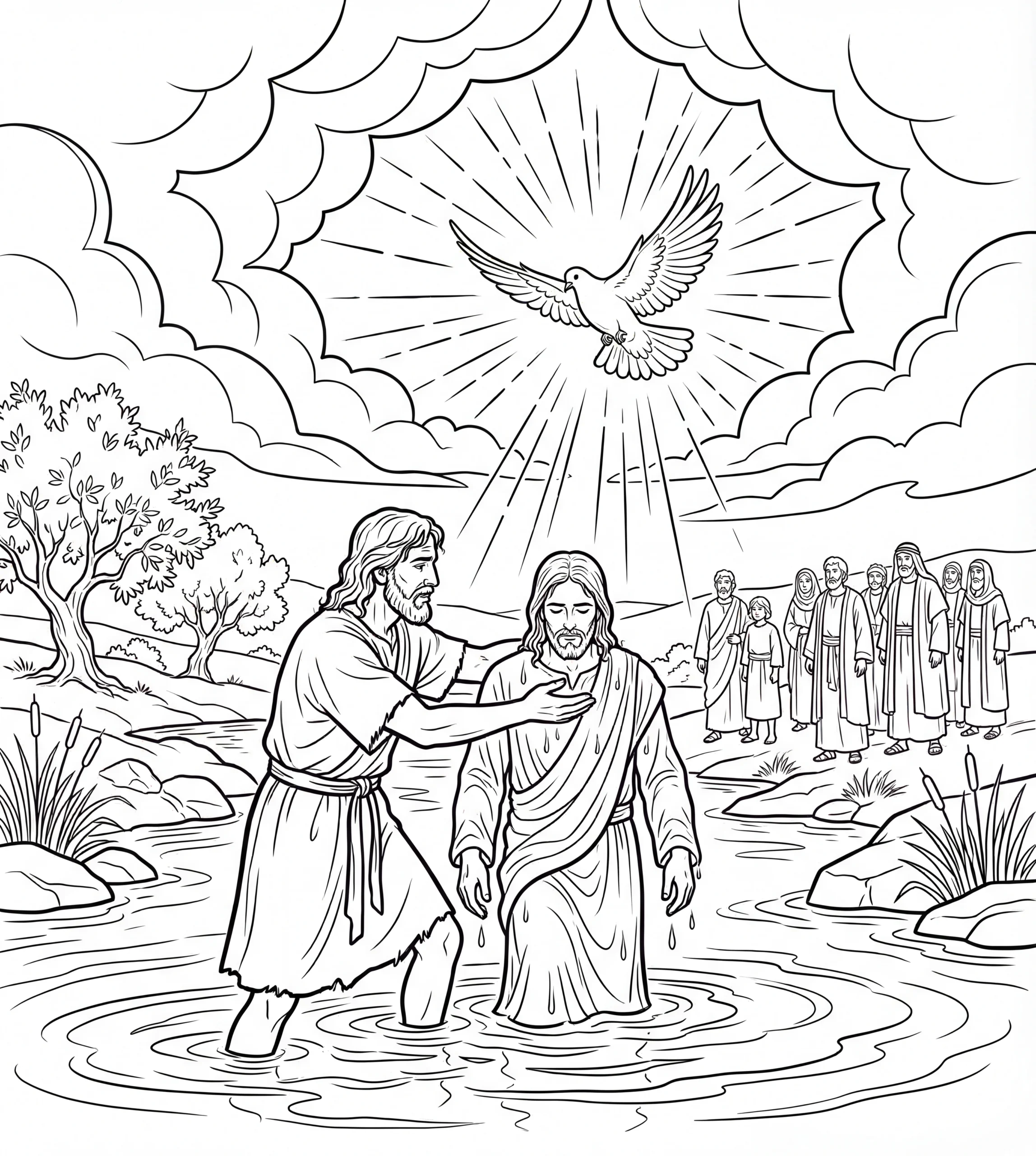 Avant — La Sainte Bible: le Livre de Coloriage