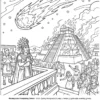 aztecs hisotry coloring book