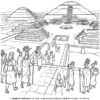 azteques coloriage livre