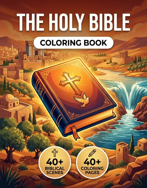 bible catholic coloring book