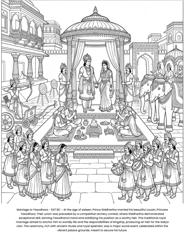 buddha coloring book