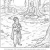 buddha coloring book