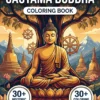buddha coloring book front