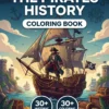 FRONT COVER - English pirates coloring pages