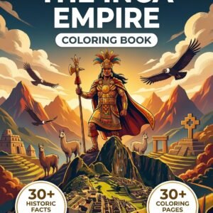 incas empire coloring book