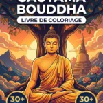 FRONT COVER - French bouddha livre de coloriage