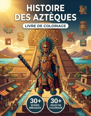 azteques coloriage livre