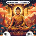 FRONT COVER - Spanish buddha colorear libro