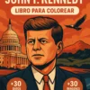 FRONT COVER - Spanish kennedy coloriage etats unis