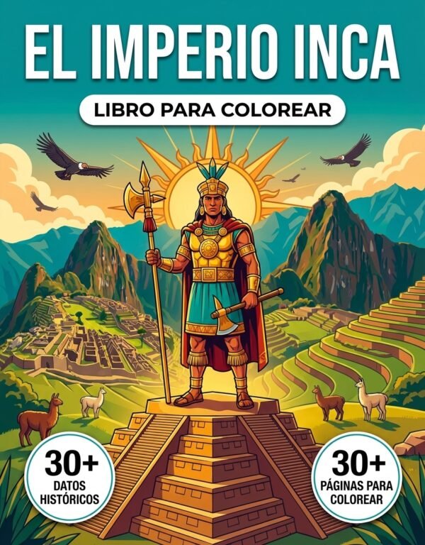 imperio incas libro colorear
