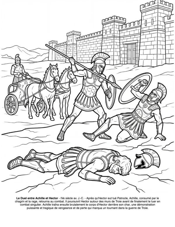 mythologie grecques coloriage