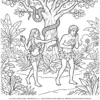 Jesus Christ Bible FR 19.21.07 bible coloriage chretien